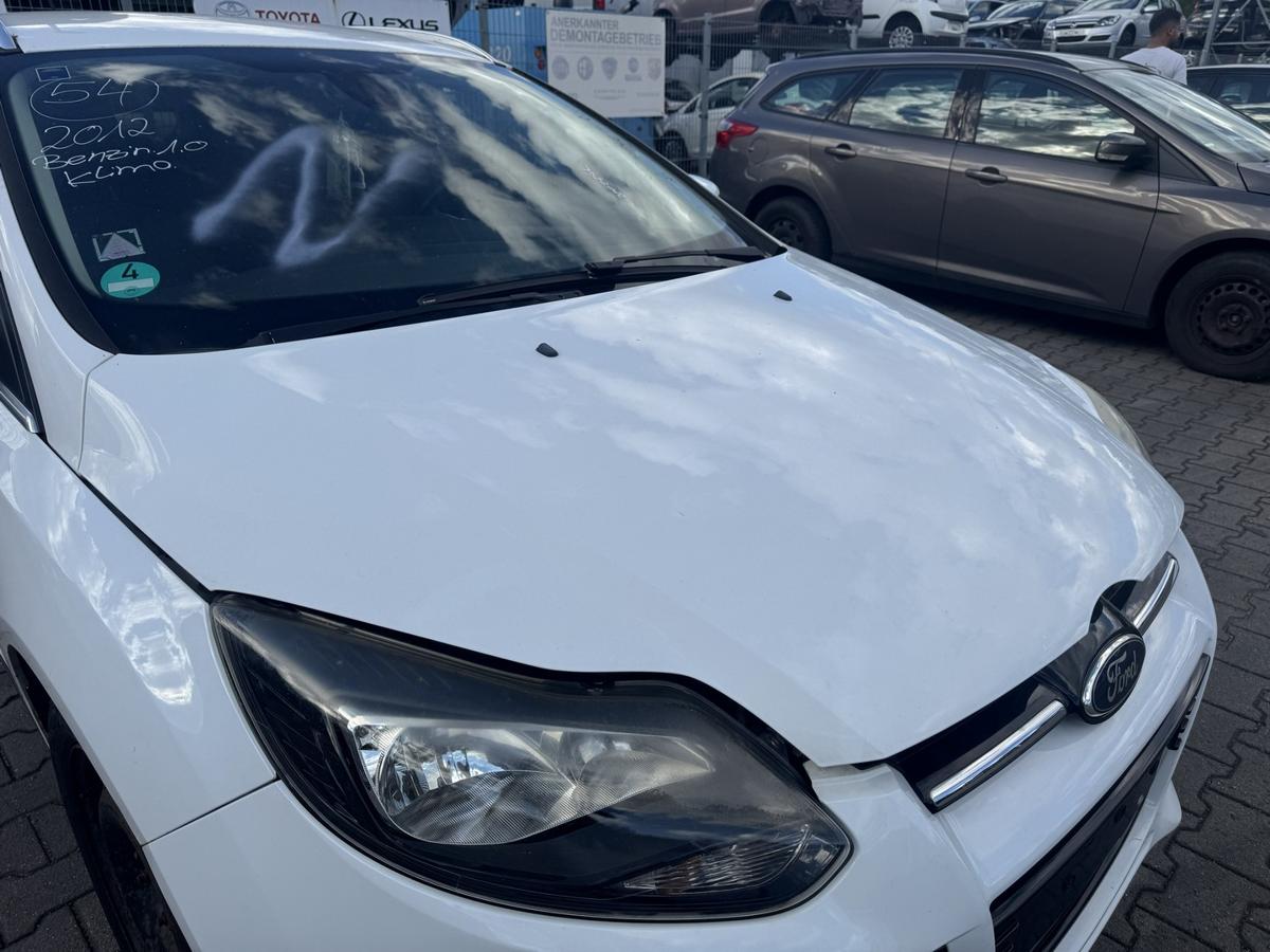 Ford Focus 3 original Motorhaube Frost Wei&szlig; Bj.2012